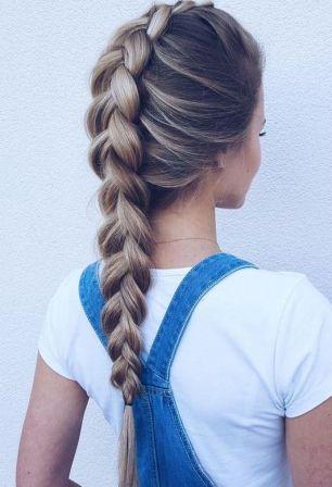 Hairstyle for long hair