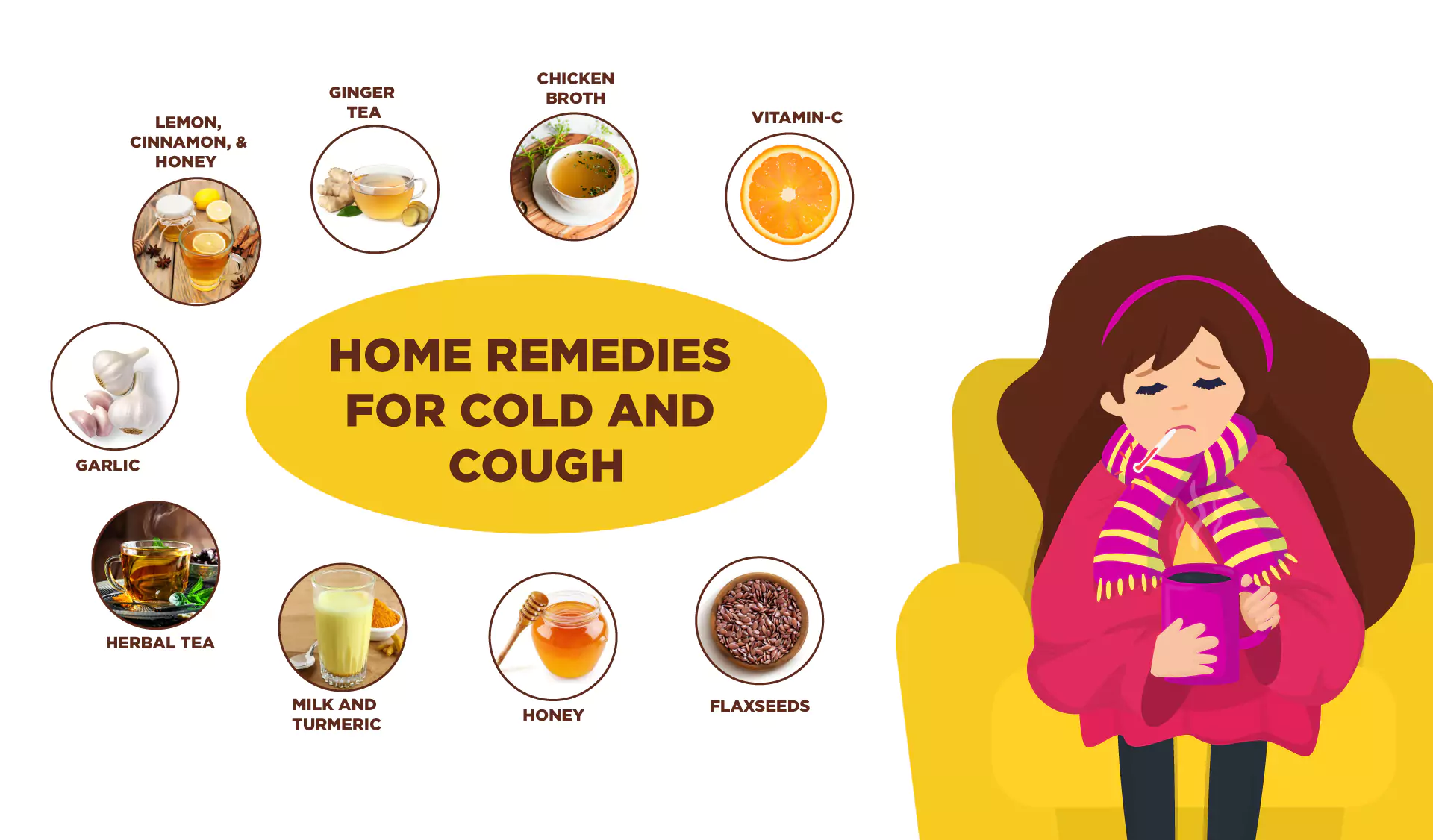 narural remedies for cough and cold