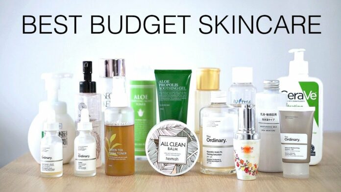 Budget friendly Skincare Products