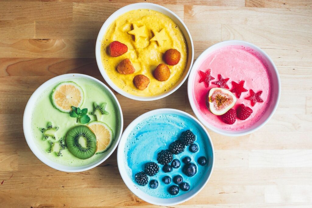 smoothie bowl snack ideas for kids